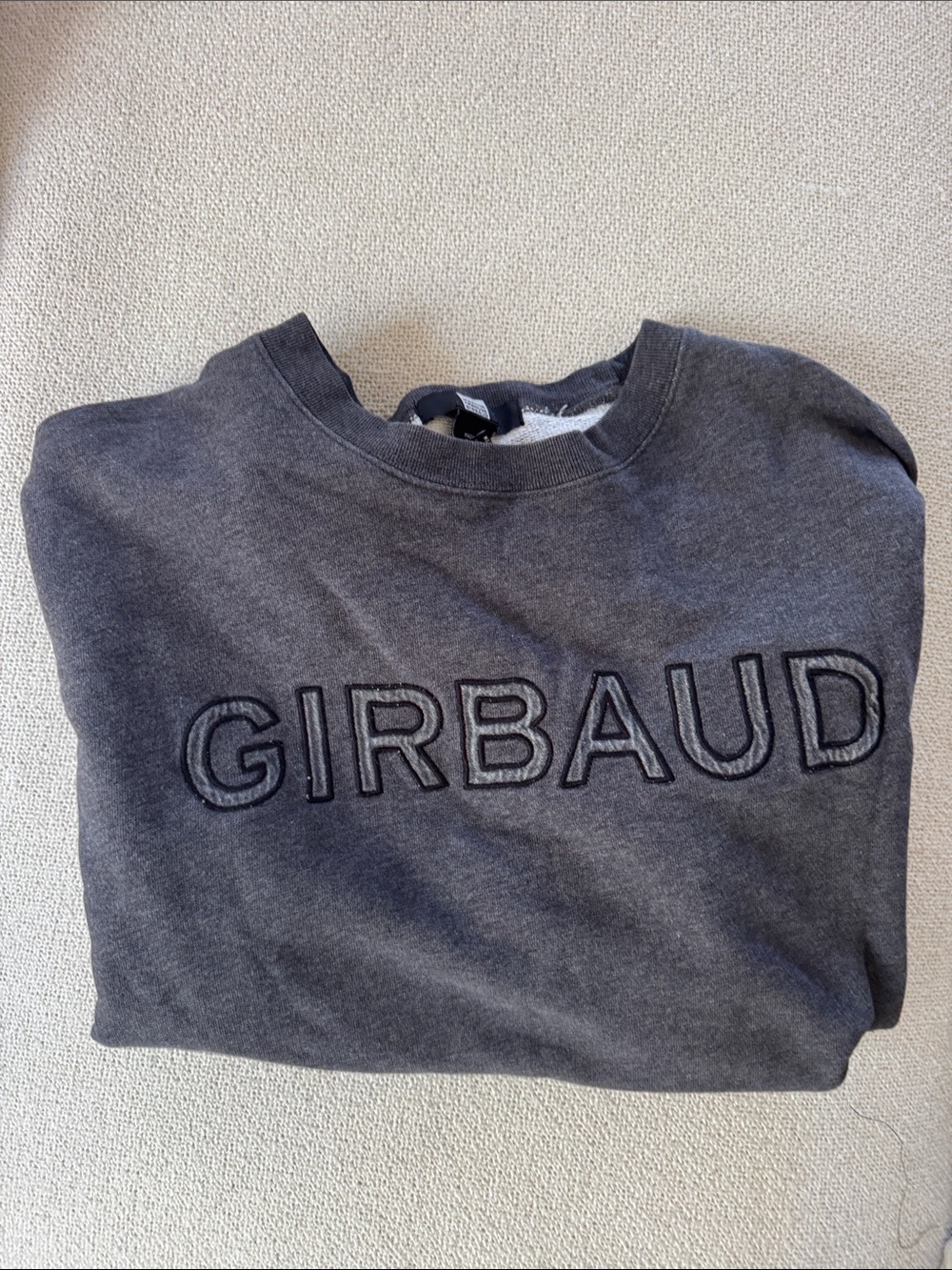 Girbaud vintage! Men's dark Gray Crewneck Sweatshirt large